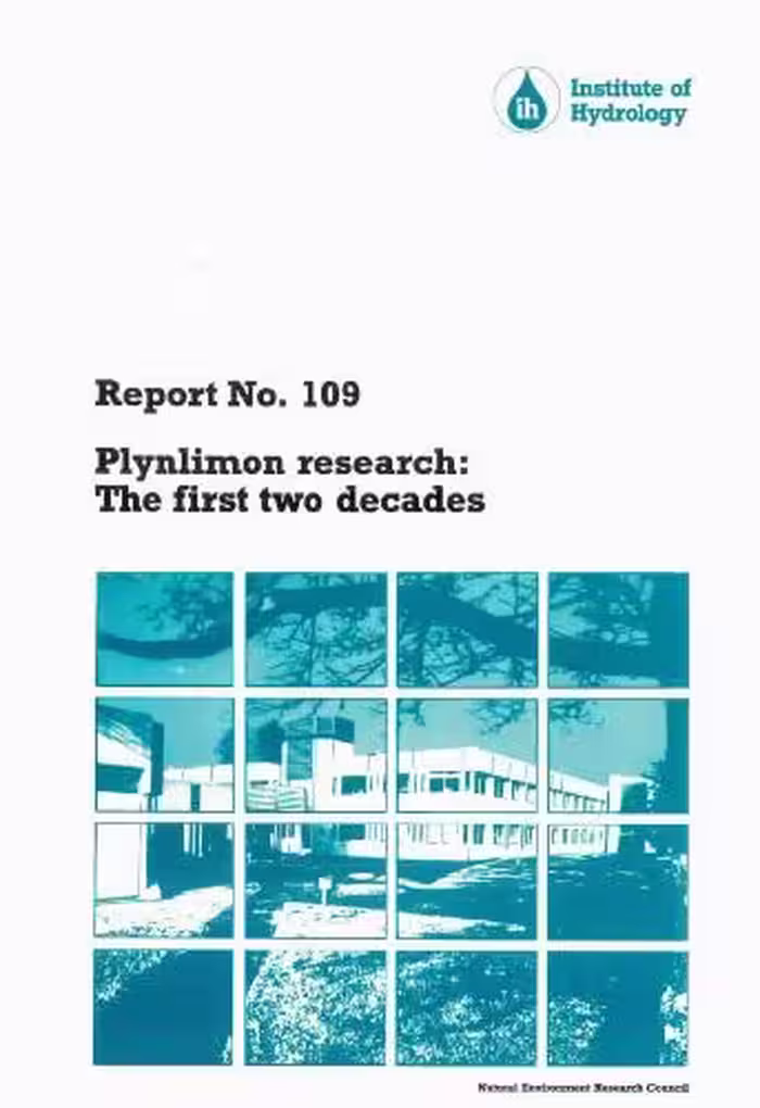 خرید و دانلود نسخه کامل کتاب Plynlimon Research