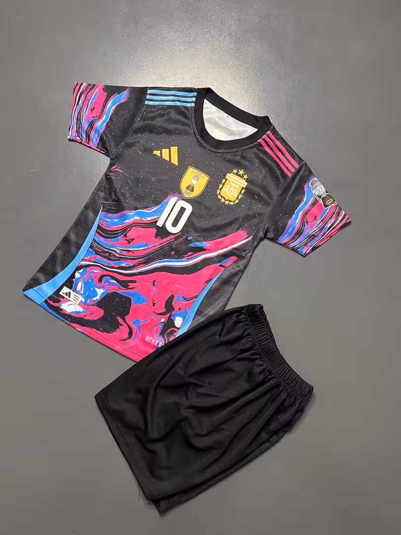 کیت آرژانتین مسی بچگانه