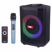 اسپیکر بی سیم قابل حمل XO مدل XO-F53 به همراه میکروفون و ریموت کنترل