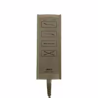 ریموت کنترل (هندست) چهار شکن تخت بیمارستانی لینکان مدل (HBW074-053)