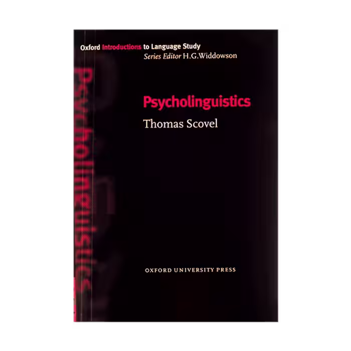 کتاب Psycholinguistics