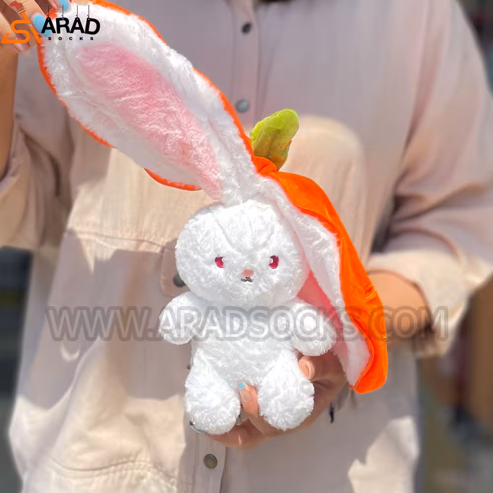عروسک خرگوش سوپرایزی هویج کوچک