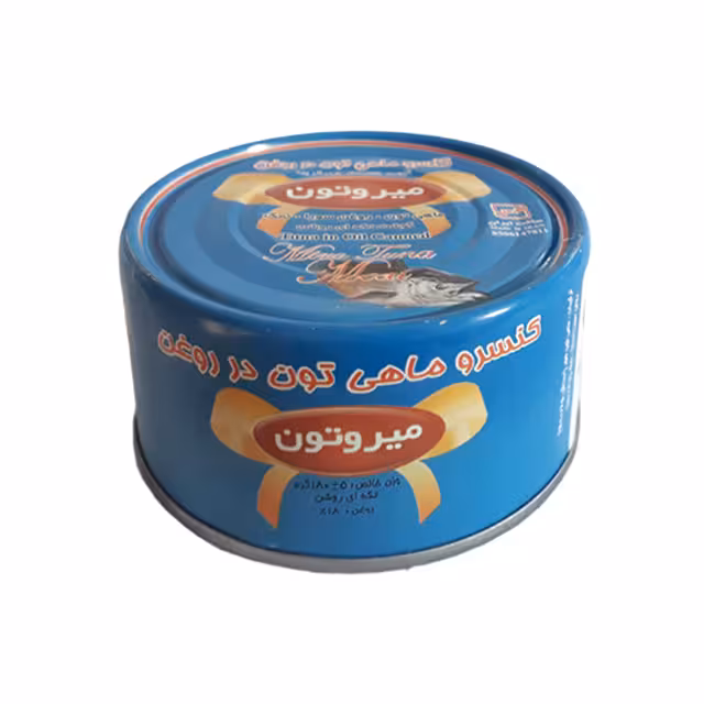 کنسرو تن ماهی در روغن میروتون 180 گرمی
