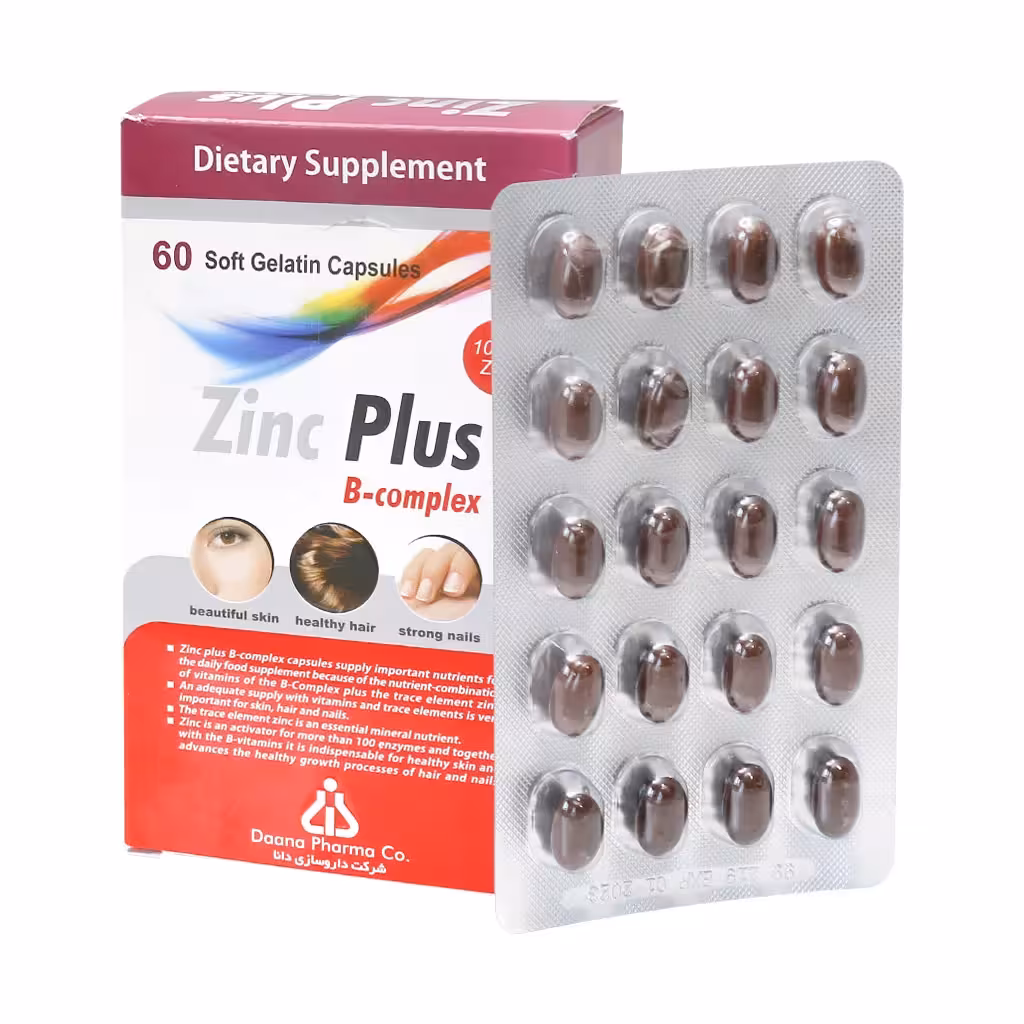 دانا کپسول زینک پلاس 10/جعبه ای