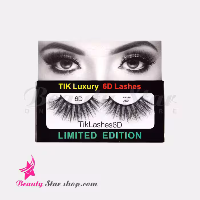 مژه مصنوعی شش بعدی تیک مدل A52