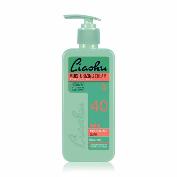 کرم مرطوب کننده مناسب پوست چرب (40) لیاشو 330 میلی لیتر | Liashu (40) Moisturizing Cream For Oily Skin 330ml