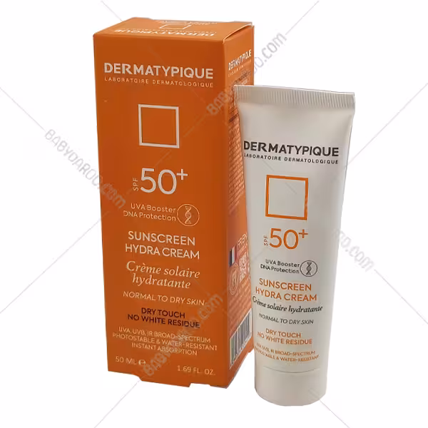 ضد آفتاب بی رنگی پوست خشک SPF50 درماتیپیک