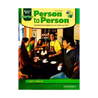 Person to Person Starter 3rd ویرایش سوم رحلی بزرگ چاپ رنگی باکیفیت
