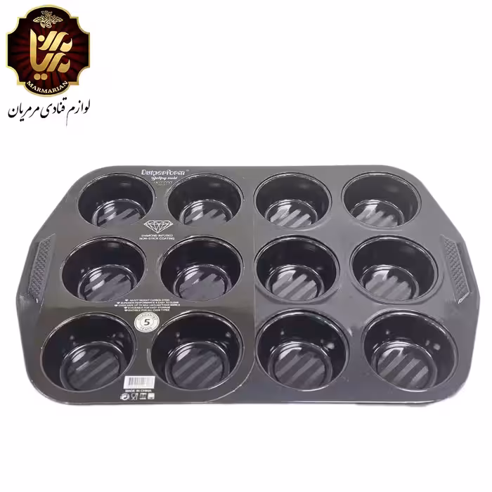 قالب تفلون مافین الماس 12 خانه اعلاء