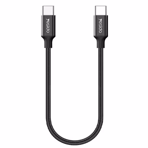 کابل شارژ دوسر تایپ سی کوتاه یسیدو مدل Yesido Ca51