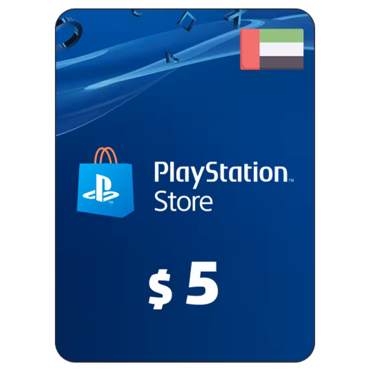 PSN 5$ Gift Card UAE – دیجیتالی