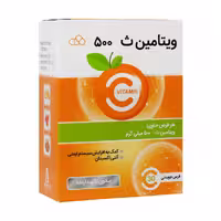قرص جویدنی ویتامین C 500 میلی گرم ایران دارو 30 عددIran Daru Vitamin C 500 Mg 30 Chewable Tablets