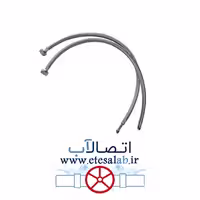 شلنگ تک پایه، طول 50 سانتی متر، یک سر مهره و یک سر مغزی M10
