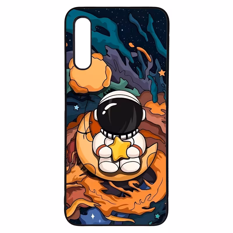 کاور طرح فضانورد کد G-223 مناسب برای گوشی موبایل سامسونگ Galaxy A50s / A50 / A30s | دیجی قاب دونی