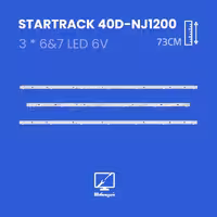 بکلایت تلویزیون استار ترک مدل 40D-NJ1200