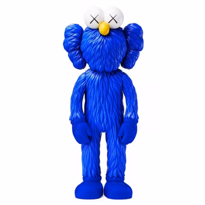 مجسمه کنارسالنی کاوز پشمالو Kaws