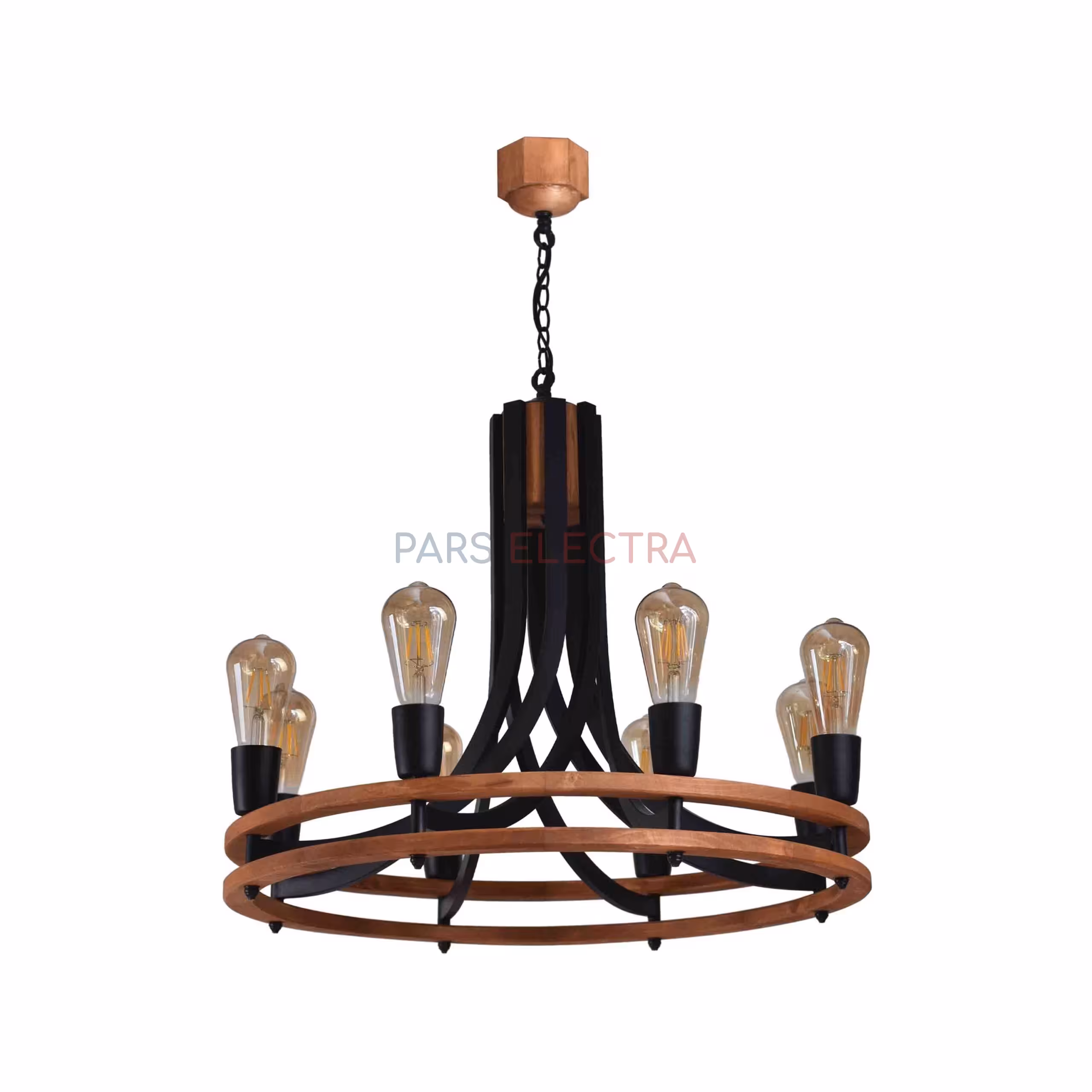 لوستر ماکان فلزی 8 شعله (MH-2005)