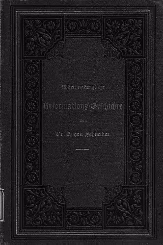 خرید و دانلود نسخه کامل کتاب Württembergische Reformations-Geschichte
