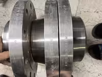 فلنج گلودار ایرانی استنلس استیل سایز  8اینچ کلاس 300  از جنس SA182F304