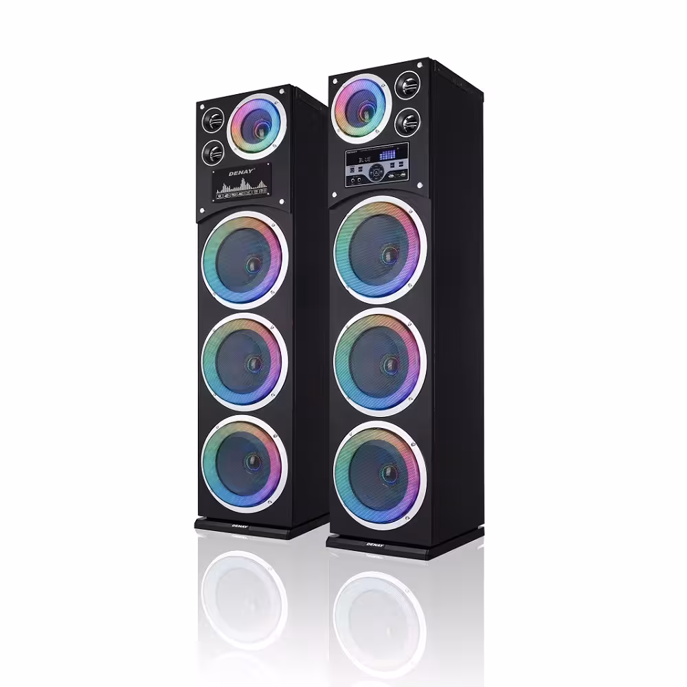 اسپیکر خانگی دنای مدل DA3010LW6RS رقص نور دار