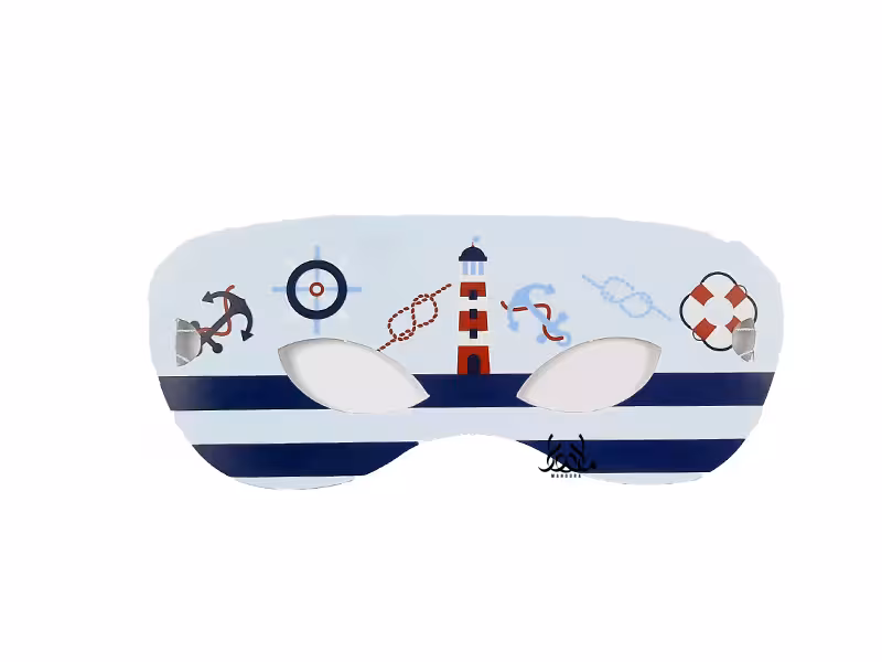 نقاب ملوان 6 عددی