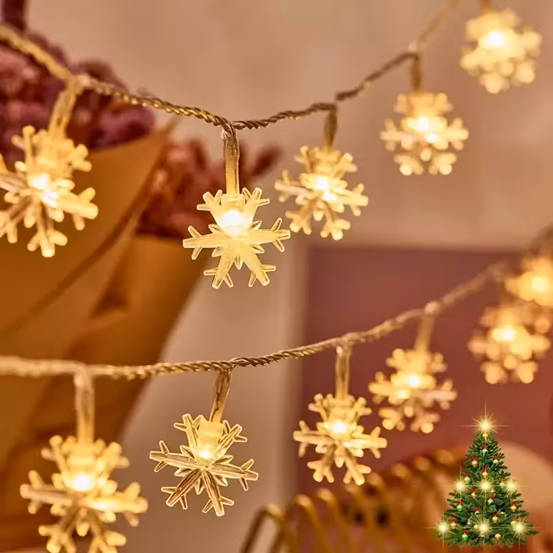 ریسه دونه برفی-ریسه جذاب-ریسه نماد برف و سرما