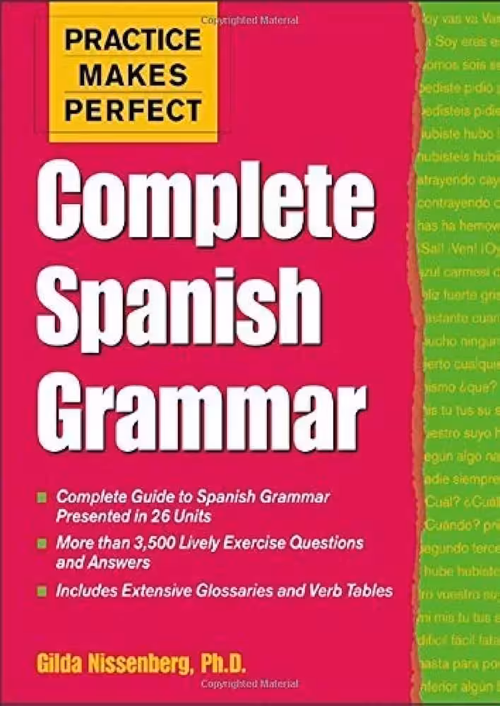 کامپلت اسپنیش گرامر | کتاب اسپانیایی Practice Makes Perfect: Complete Spanish Grammar