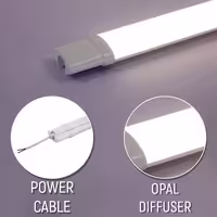 مهتابی دیواری LED ضدآب  20 وات 60 سانت | ویمکس 18 ماه ضمانت