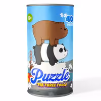 پازل 40 تکه کارتون سه کله پوک