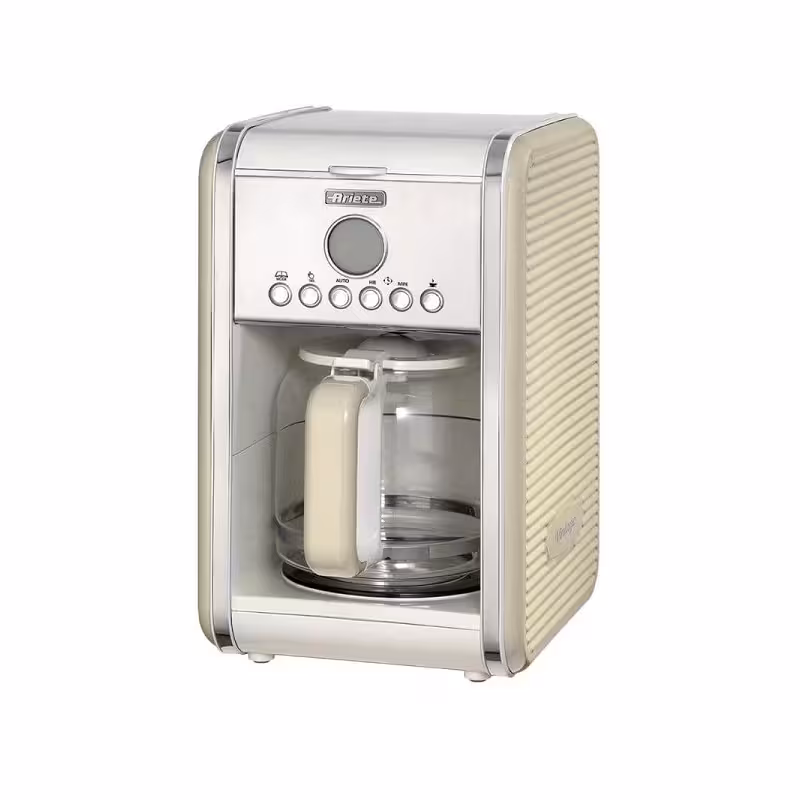 قهوه ساز آریته رنگ بژ تحت لیسانس ایتالیا سری Vintage مدل Ariete 1342