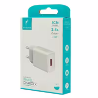 شارژر دیواری 12 وات اسکای دلفین SC36 2.4A