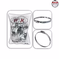 بست شلنگ فلزی پلوس پژو سایز 76/92 برند اچ کا HK