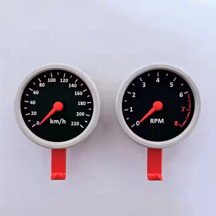 جاکلیدی دیواری طرح سرعت سنج خودرو