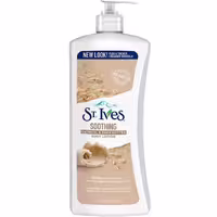 لوسیون بدن تسکین دهنده سینت ایوز عصاره جو دوسر و شی باتر اصل 621ml St.Ives