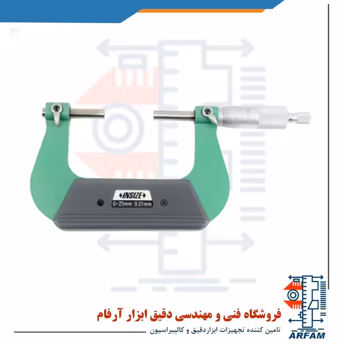 میکرومتر پیچ اینسایز 25-0 میلی متر خارج سنج مدل 25-3291
