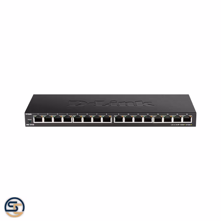 سوئیچ 16 پورت گیگابیت دی لینک D-LINK DGS-1016S