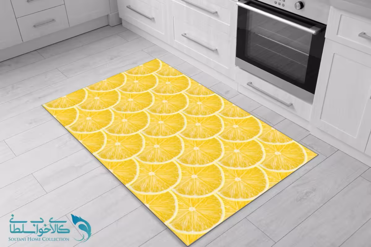 فرشینه آشپرخانه طرح لیمو کد FR1593