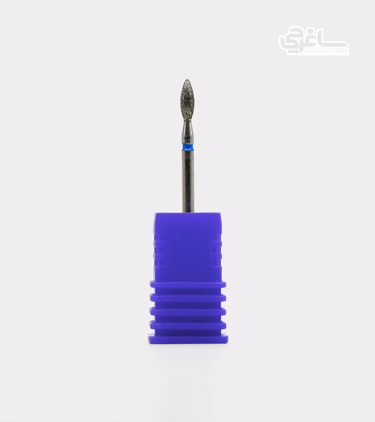 سر سوهان شنی مانیکور ناخن نوار آبی اشکی (کد 23)