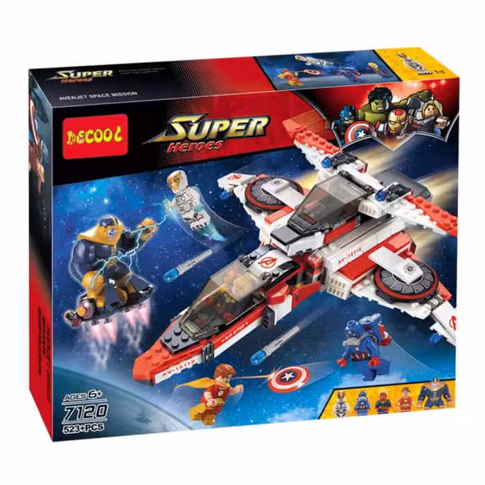 خرید لگو هواپیمای فضایی اونجرز سوپر هیرو دکول