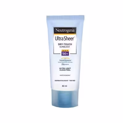 کرم ضد آفتاب بدون رنگ نوتروژینا Neutrogena حاوی SPF 50 حجم 80 میلی لیتر