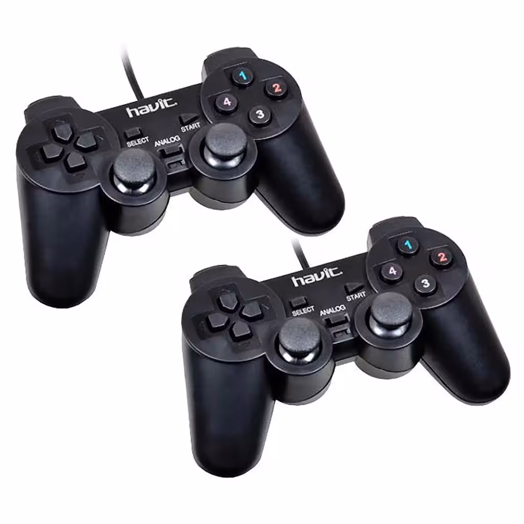 گیم پد دونفره شوکدار ساده Havit G61