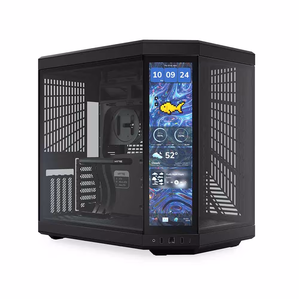 کیس هایت HYTE Y70 TOUCH INFINITE Pitch Black