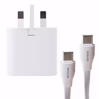 شارژر دیواری 25 وات معلم مدل Galaxy A15 به همراه کابل تبدیل USB-C | کالا مکس