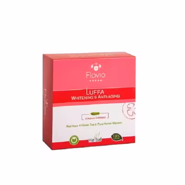 صابون شفاف فلویو حاوی عصاره گل رز مدل LUFFA وزن 85 گرم