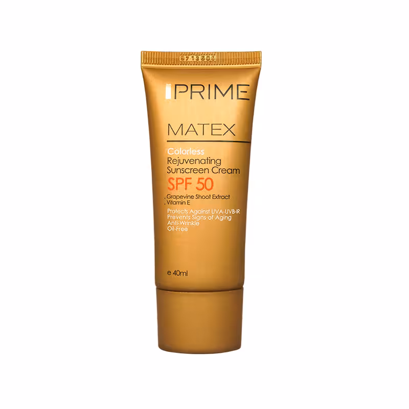 کرم ضدآفتاب بی رنگ جوان کننده پريم SPF 50