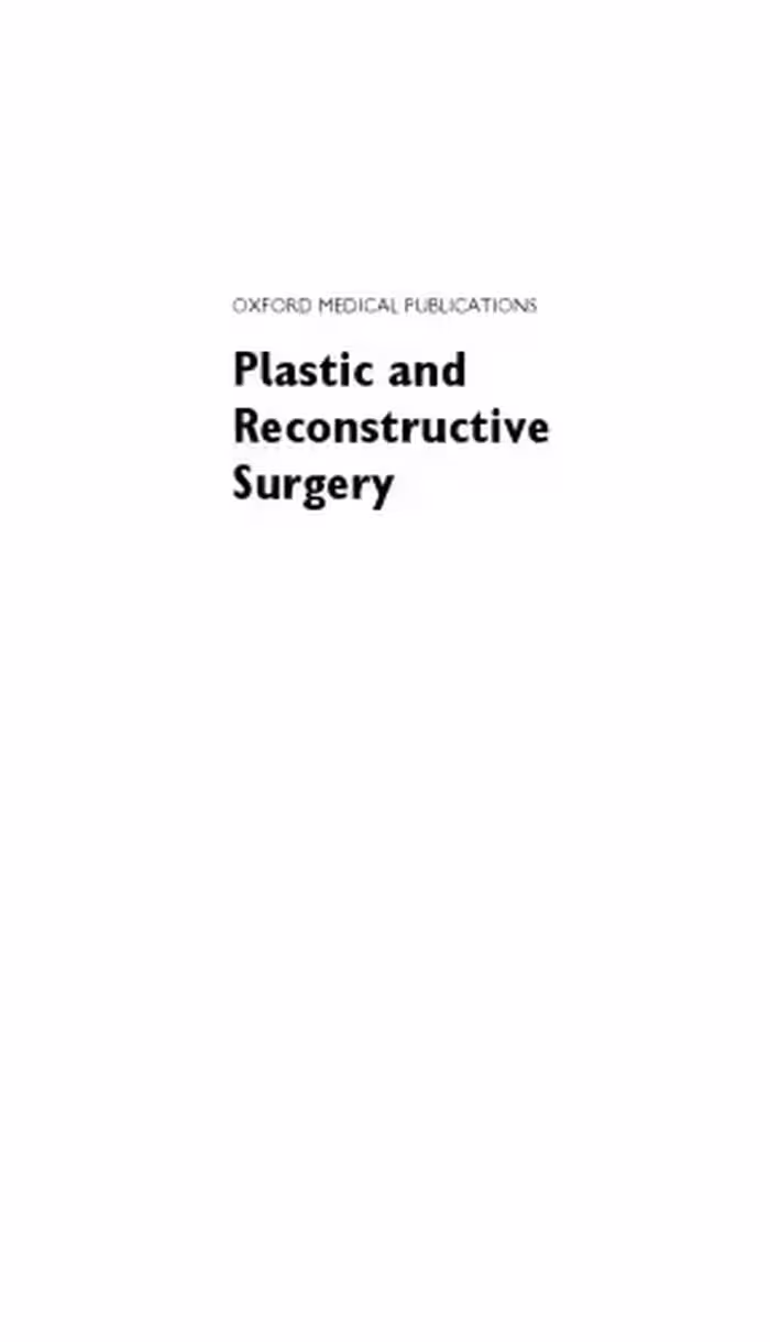 خرید و دانلود نسخه کامل کتاب Plastic and Reconstructive Surgery
