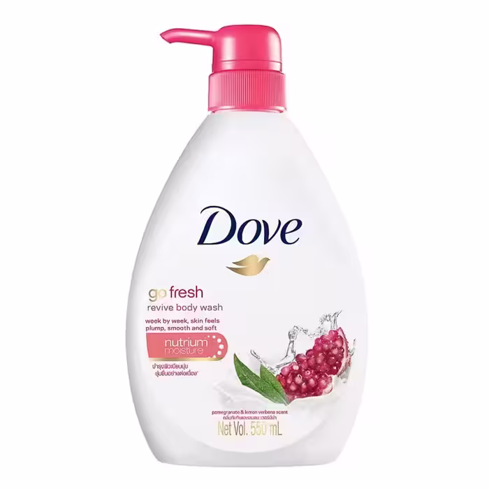 شامپو بدن داو عصاره انار go fresh حجم 550ml