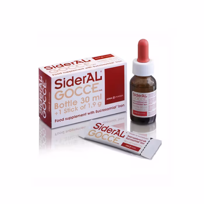 قطره آهن سیدرال گوچه جونیا فارما 30 میلی لیتر