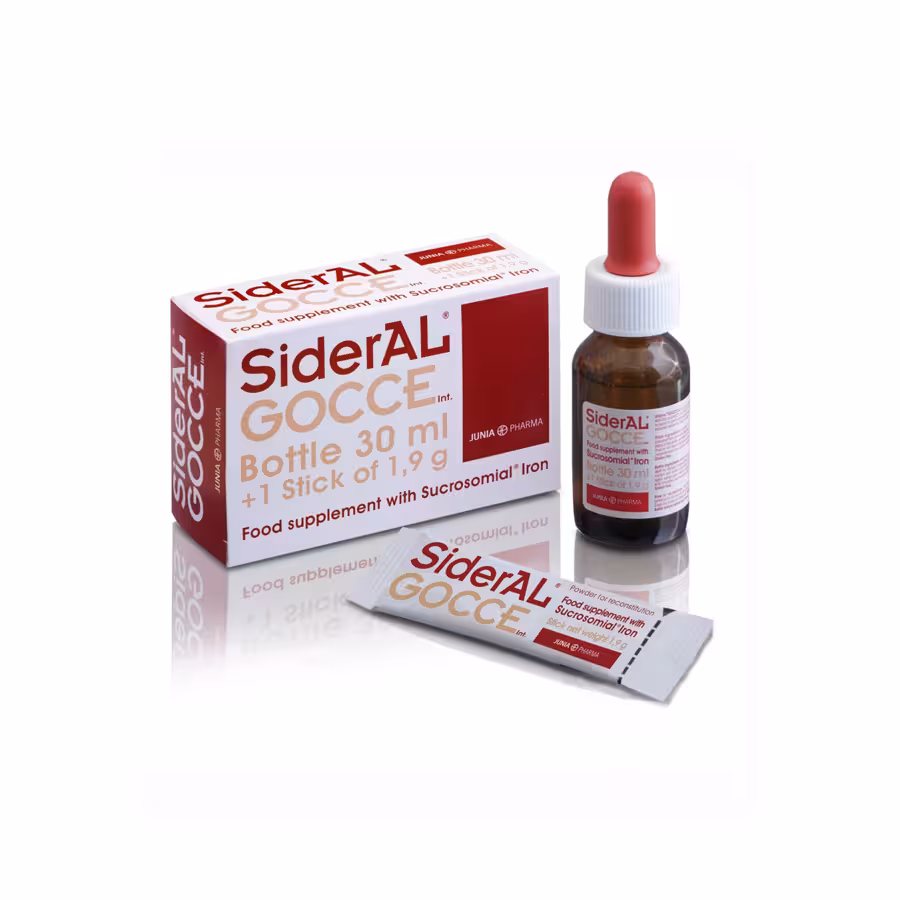 قطره آهن سیدرال گوچه جونیا فارما 30 میلی لیتر