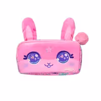 جامدادی دو زیپ اسمیگل طرح خرگوش صورتی